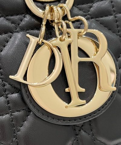 Fake Lady Dior Large Black - high-end replica designer purse