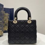 Replica Lady Dior Large Black