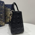 Replica Lady Dior Large Black - affordable luxury replica bag