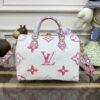 Fake Louis Vuitton Speedy Bandouliere 25 Pink - high-end replica designer purse