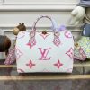 Fake Louis Vuitton Speedy Bandouliere 25 Pink - high-end replica designer purse