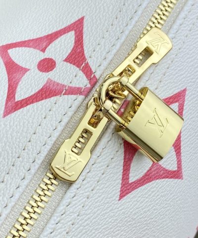 Fake Louis Vuitton Speedy Bandouliere 25 Pink - elite factory replica handbag