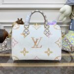 Replica Louis Vuitton Speedy Bandouliere 25 Apricot - 1:1 premium replica handbag