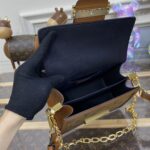 Replica Louis Vuitton Dauphine Mini Brown - 1:1 premium replica handbag