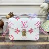 Fake Louis Vuitton Pochette Metis Pink - best quality fake designer bag