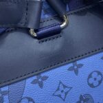 Replica Louis Vuitton Christopher Backpack Blue 2