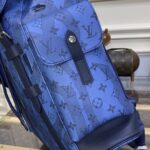 Replica Louis Vuitton Christopher Backpack Blue 2