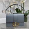Fake Dior 30 Montaigne Blue - elite factory replica handbag