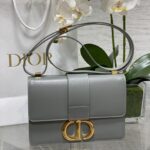 Replica Dior 30 Montaigne Grey - 1:1 premium replica handbag