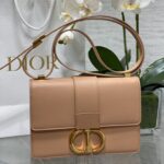 Replica Dior 30 Montaigne Apricot - top-grade luxury bag dupe