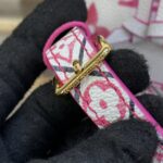 Replica Louis Vuitton Nano Noe White Pink - 1:1 premium replica handbag