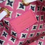Replica Louis Vuitton Nano Noe White Pink - top-grade luxury bag dupe