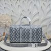 Fake Dior Lingot 50 Diamond Grey - premium superclone handbag