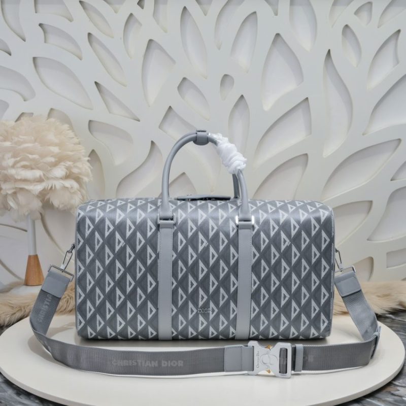 Fake Dior Lingot 50 Diamond Grey - premium superclone handbag