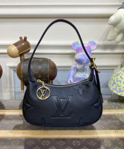 Replica Louis Vuitton Mini Moon Black - designer handbag clone