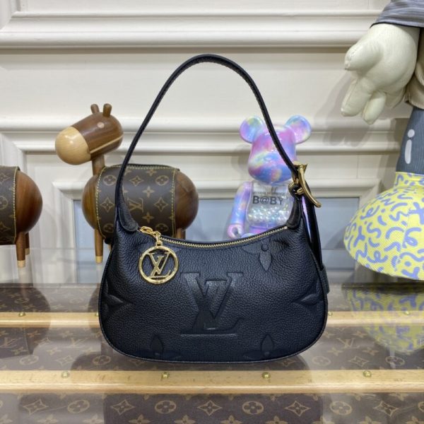 Replica Louis Vuitton Mini Moon Black - designer handbag clone
