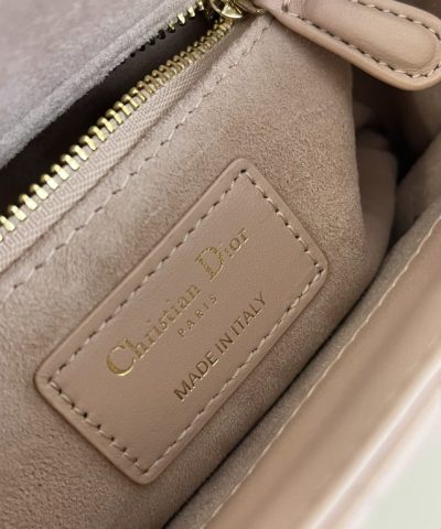 Fake Lady Dior Mini Pale Pink - ultra-realistic fake purse