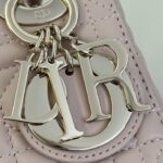 Replica Lady Dior Mini tas in lichtroze - betaalbare luxe replica tas