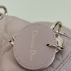 Fake Lady Dior Mini Pale Pink - elite factory replica handbag