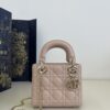 Fake Lady Dior Mini Pale Pink - premium superclone handbag