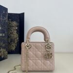 Replica Lady Dior Mini Pale Pink