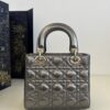 Replica Lady Dior Platinum Metallic Abc - ultra-realistic fake purse