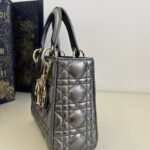 Replica Lady Dior Platinum Metallic Abc - 1:1 premium replica handbag