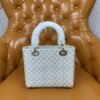 Replica Lady Dior White Pearl - best quality fake designer bag