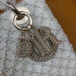 Replica Lady Dior White Pearl - high-quality designer bag dupe