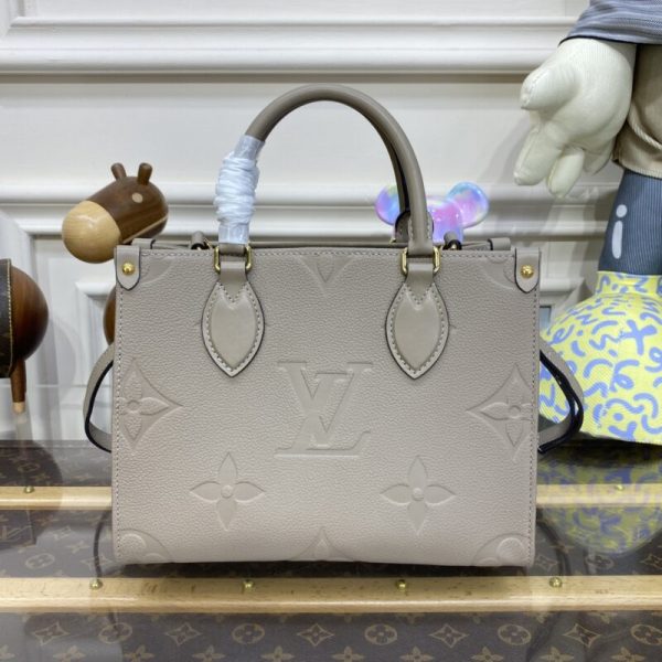 Replica LV Onthego PM Beige - high-end replica designer purse