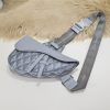 Replica Dior Saddle Bag Diamong Grey - elite factory replica handbag