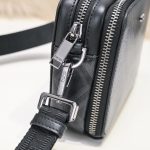 Replica Dior Zipped Pouch Diamond Black - affordable luxury replica bag