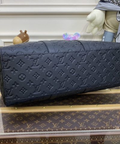 Replica Louis Vuitton Sac Plat 24H Large Black - ultra-realistic fake purse