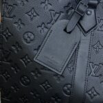 Replica Louis Vuitton Sac Plat 24H Large Black - premium superclone handbag