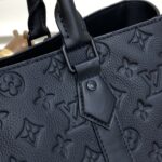 Replica Louis Vuitton Sac Plat 24H Large Black - high-end replica designer purse