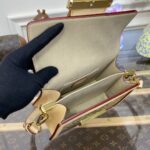 Replica Louis Vuitton Dauphine Mini Tan - high-quality designer bag dupe