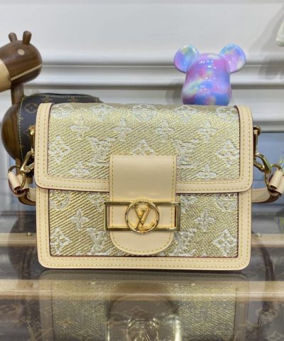 Replica Louis Vuitton Dauphine Mini Tan - best quality fake designer bag