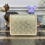 Replica Louis Vuitton Dauphine Mini Tan - high-end replica designer purse