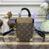 Fake Louis Vuitton Camera Box Brown - 1:1 premium replica handbag
