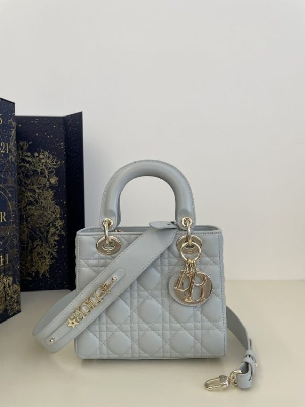 Replica Lady Dior Sky Blue Abc - high-end replica designer purse
