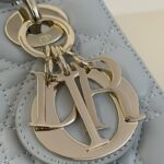 Replica Lady Dior Sky Blue Abc - high-quality designer bag dupe