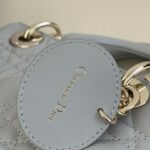 Replica Lady Dior Sky Blue Abc - designer handbag clone