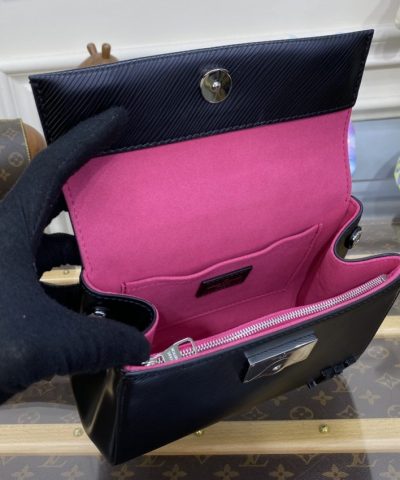 Fake Louis Vuitton Cluny Mini Black - 1:1 premium replica handbag