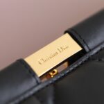 Replica Dior Miss Caro Noire Clutch - affordable luxury replica bag