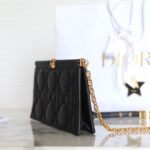 Replica Dior Miss Caro Noire Clutch