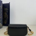 Αντίγραφο Dior 30 Montaigne Avenue Black - τσάντα superclone υψηλής ποιότητας
