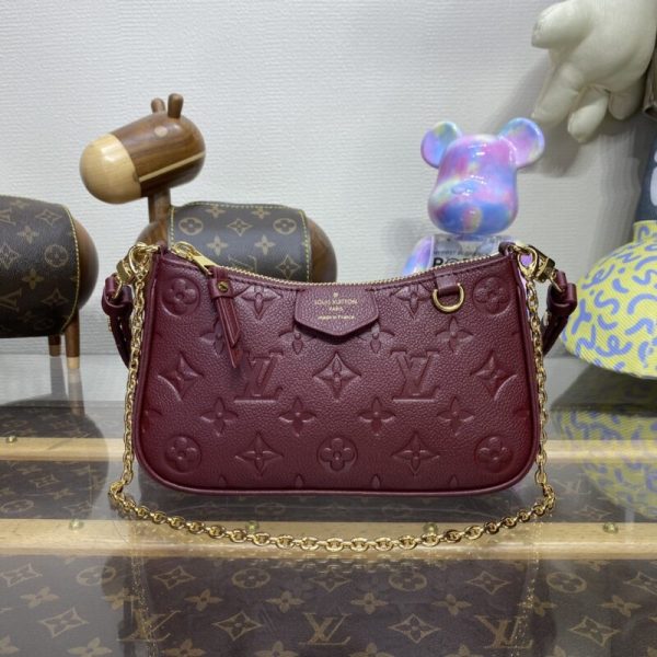 Replica Louis Vuitton Easy Pouch Bordeuax