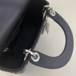 Replica Lady Dior Mini Satin Black - top-grade luxury bag dupe