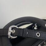 Replica Lady Dior Mini Satin Black - 1:1 premium replica handbag