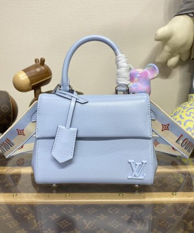 Fake Louis Vuitton Cluny Mini Sky Blue - high-quality designer bag dupe
